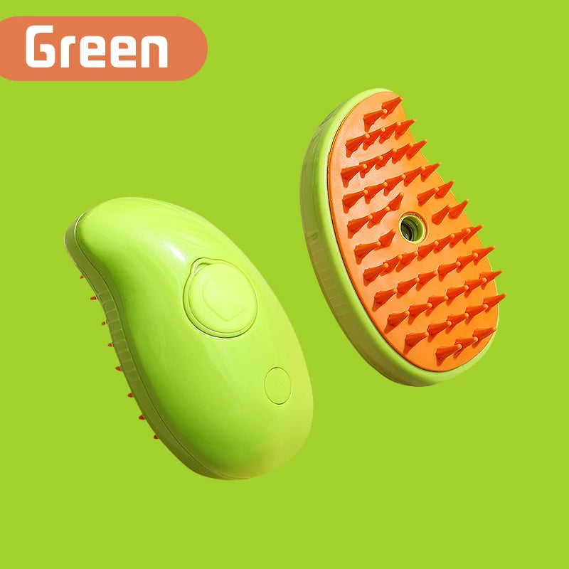 Steam Brush Pet Massage